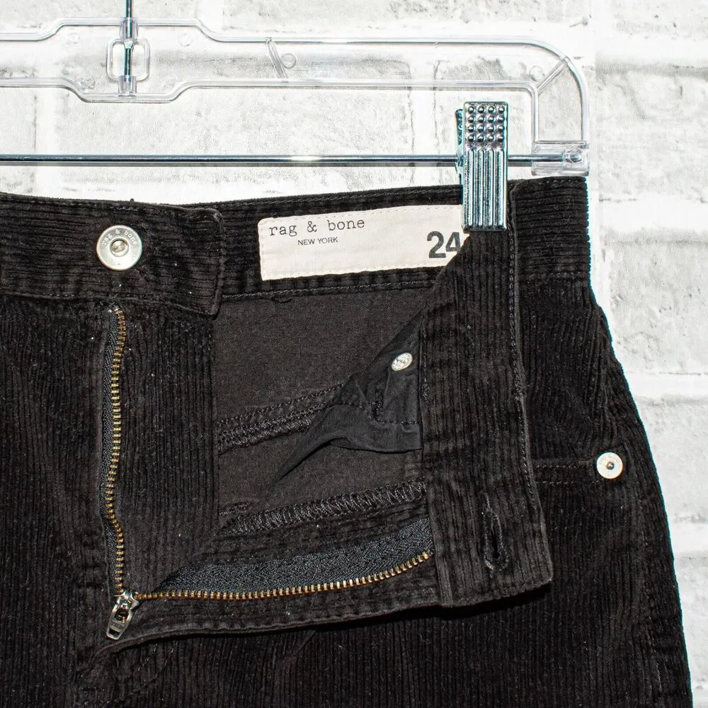 Rag & Bone NY Brown Corduroy Skirt Women's Size 24
